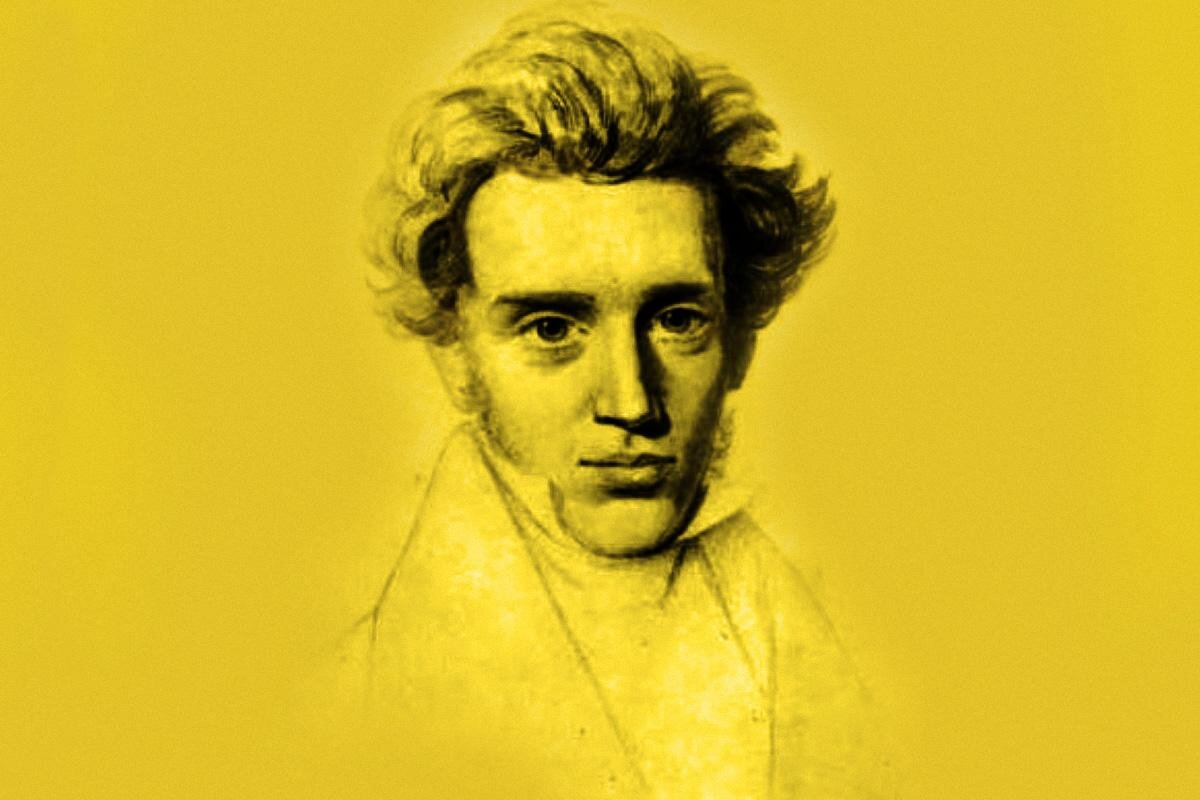 Портрет Кьеркегора