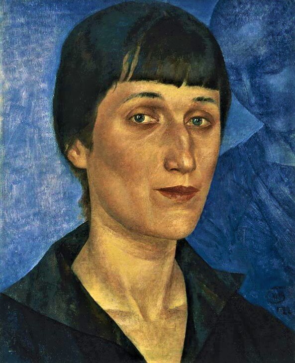 портрет кисти Петрова-Водкина