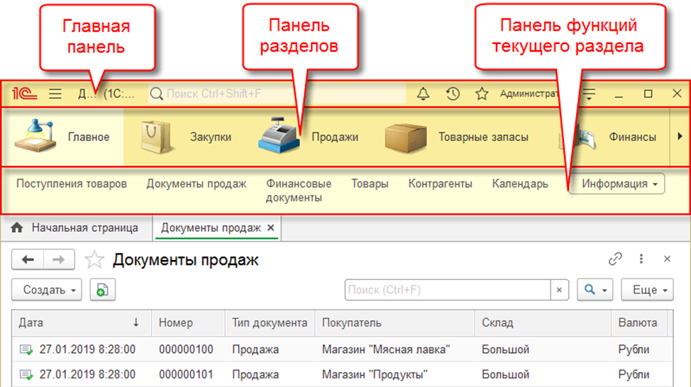 Открыть главную панель. Панель функций 1с Бухгалтерия 8.3. Панель функций в 1с Бухгалтерия 8. Панель разделов 1с 8.3. Панель функций 1с 8.3.