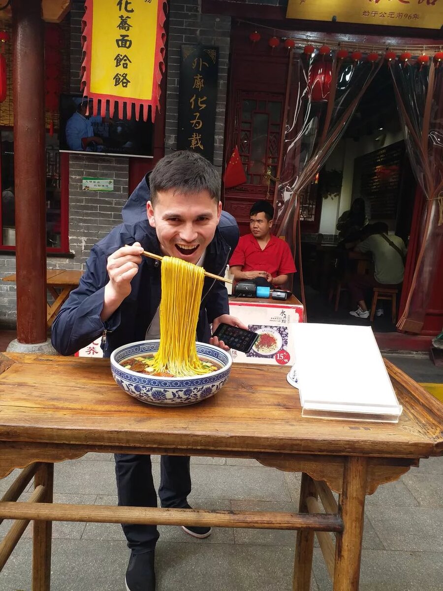 Традиционная китайская лапша – одно из главных лакомств как туристов, так и местных жителей 