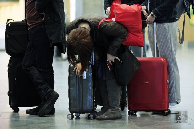    Чемоданы в аэропорту Дарья Драй © ИА REGNUM