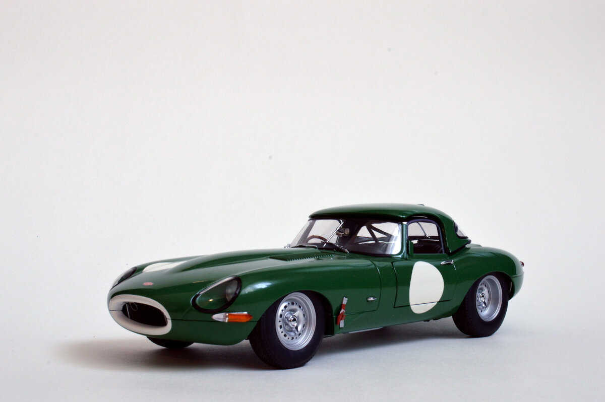 Jaguar E-Type Lightweight - Редкий композитный AutoArt | 1:18 DIECAST  MODELS | Дзен