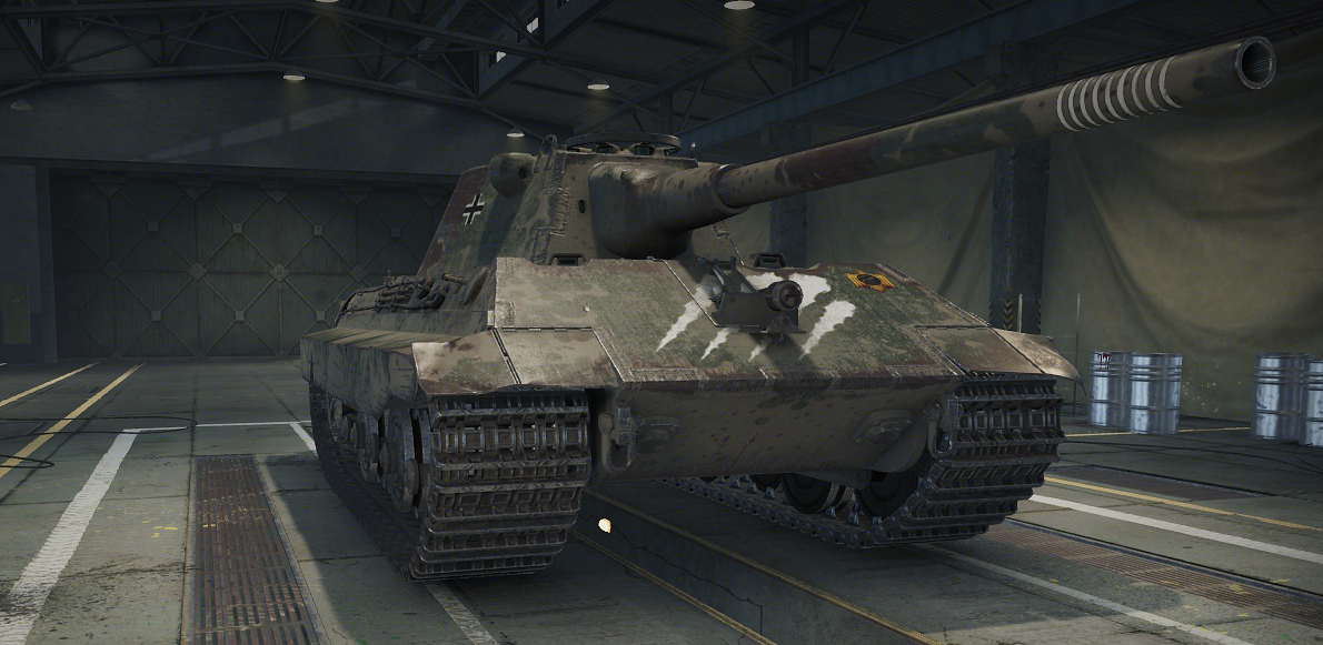 Е 50 ausf. M может играть сразу несколько ролей на поле боя