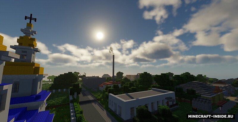    Геймеры построили Ханты-Мансийск в игре Minecraft