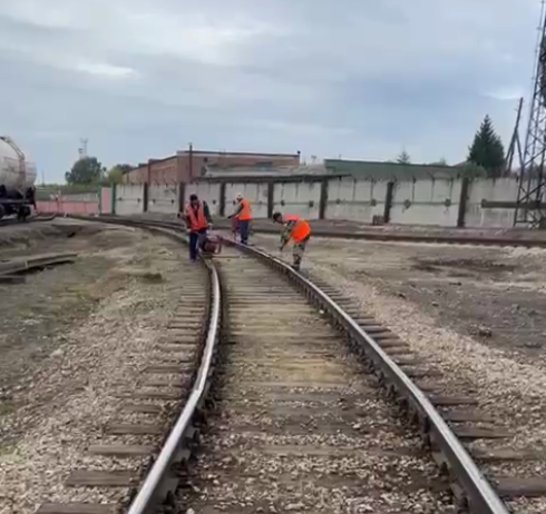 Демонтаж жд путей