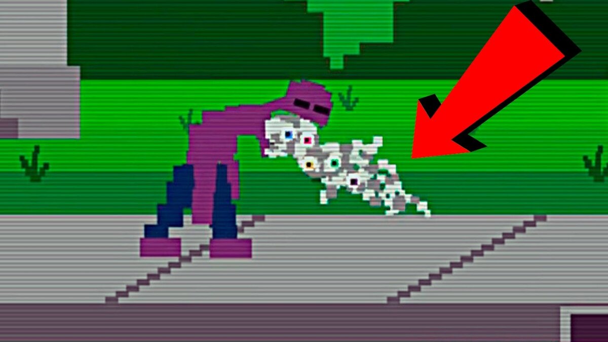 Фиолетовый человек выплевывает Эннарда в канализацию.