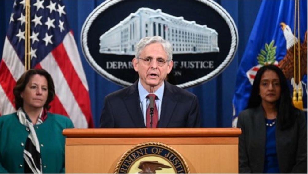 Attorney General Merrick Garland announce...