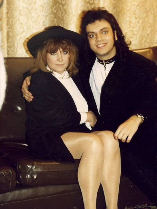 Молодые Пугачева и Киркоров