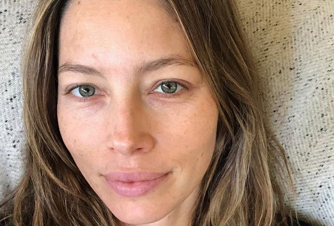 Jessica Biel no Makeup