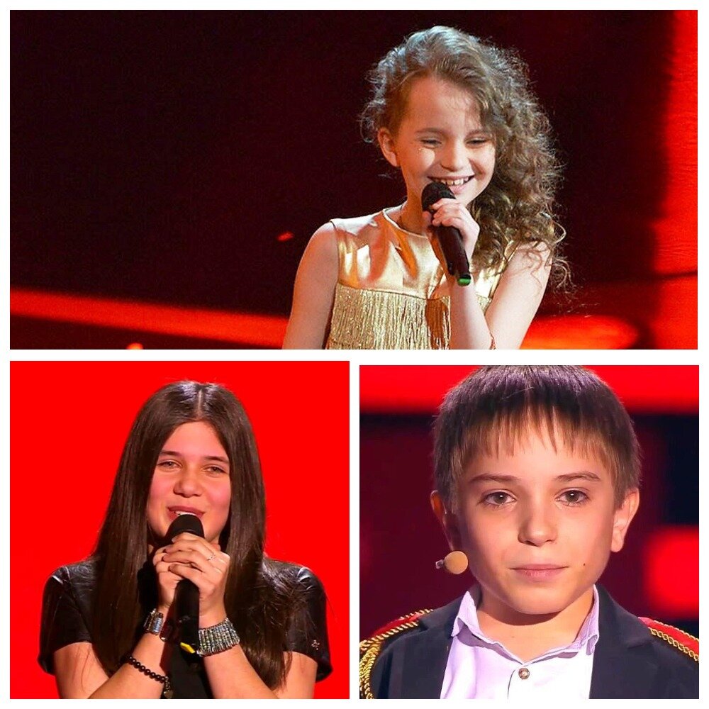 Победители трёх первых сезонов "Голос Дети"
