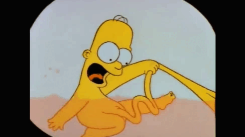 Мардж будит Гомер в воскресение, чтобы пойти в церковь //Симпсоны (The Simpsons), s04e03 © 20th Century Fox Film Corporation   