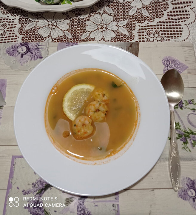 Крем-суп с креветками - оригинальный рецепт с пошаговыми фото