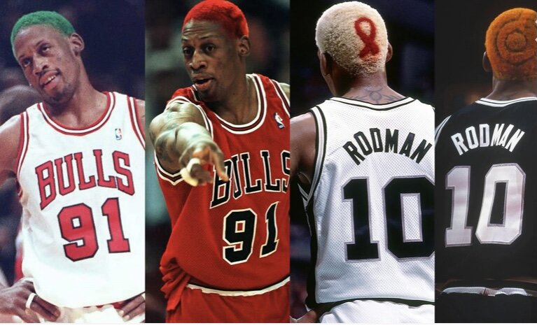 Деннис Родман в NBA.  