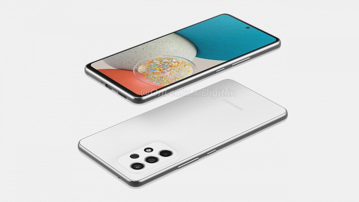 Рендер Samsung Galaxy A53 