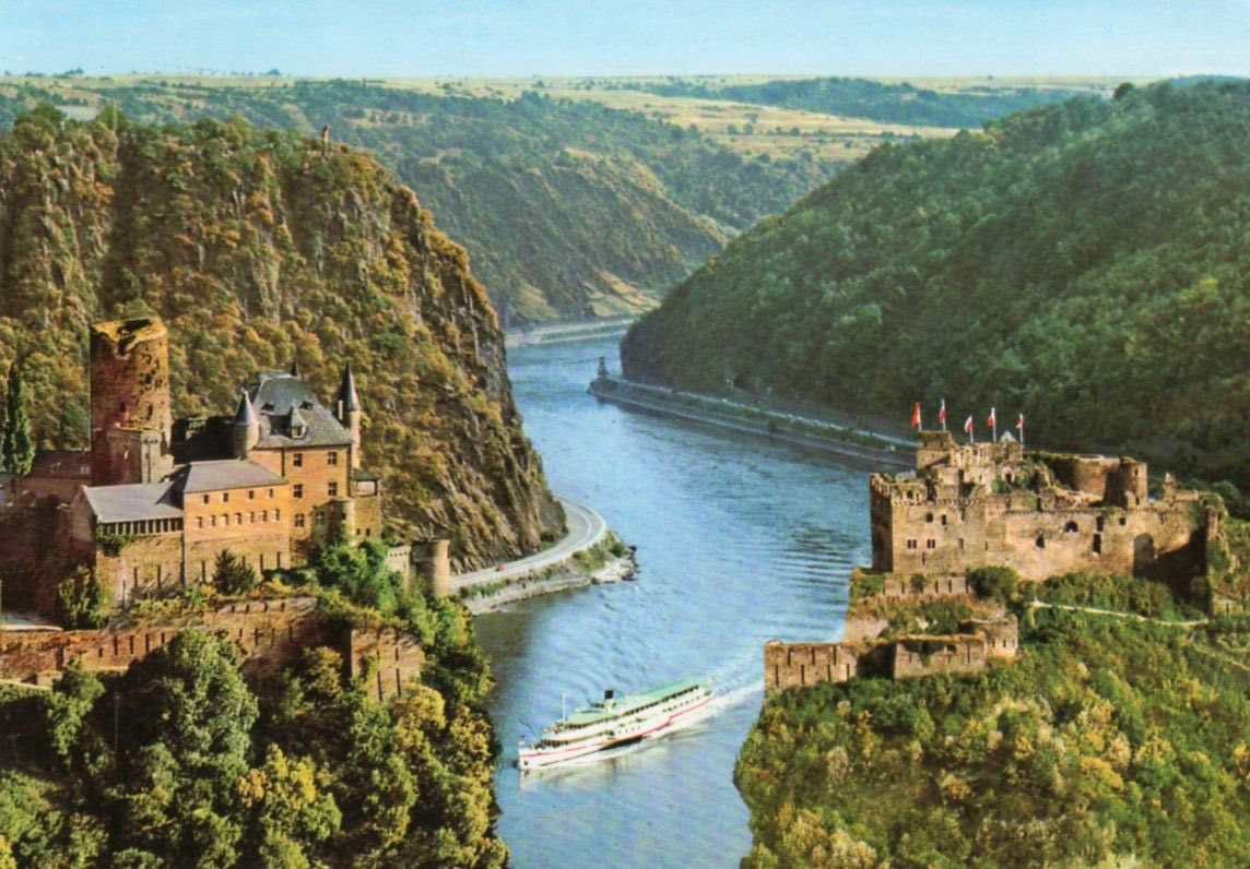 Река Рейн в Германии