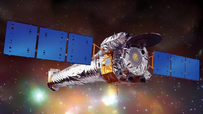 фото: NASA. Телескоп Chandra был запущен в 1999 году для изучения рентгеновского излучения