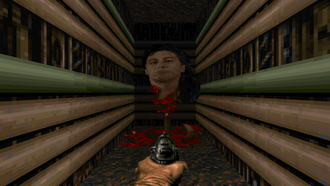"TO WIN THE GAME YOU MUST KILL ME. JOHN ROMERO"