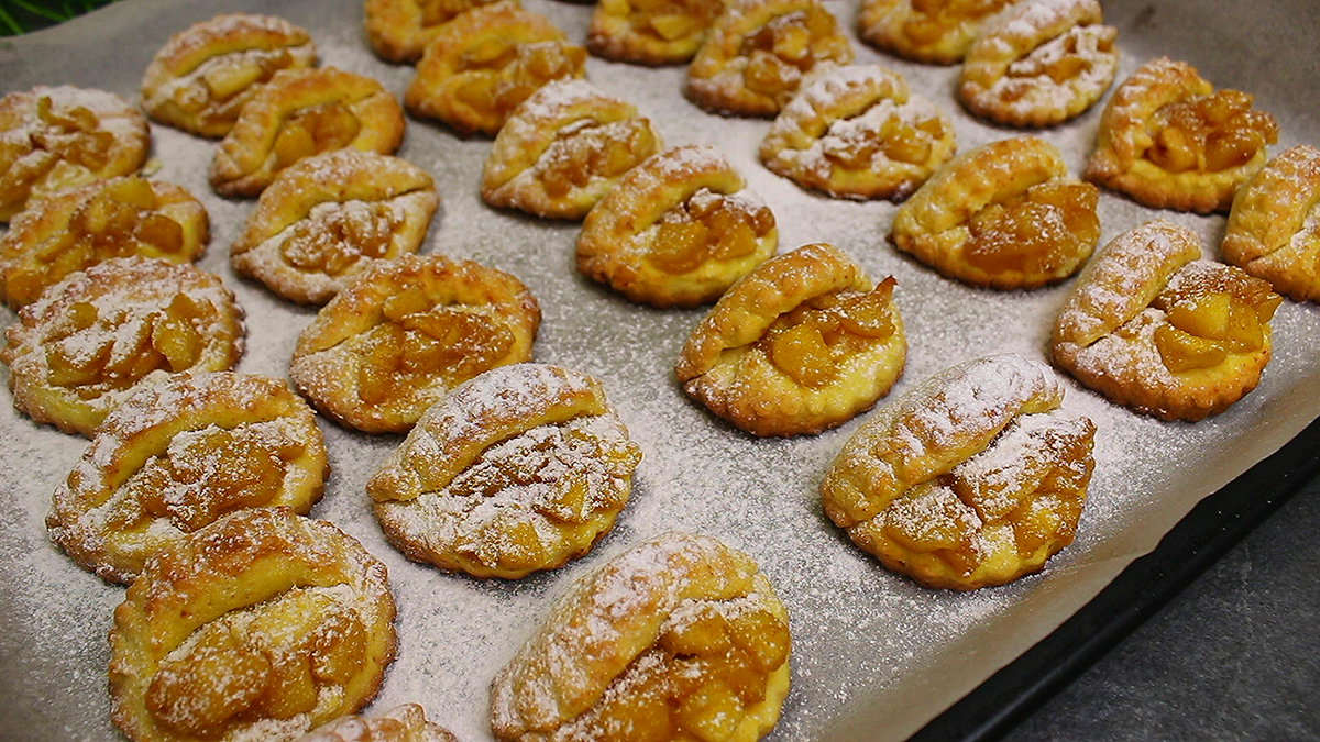 Творожное печенье «ракушки»