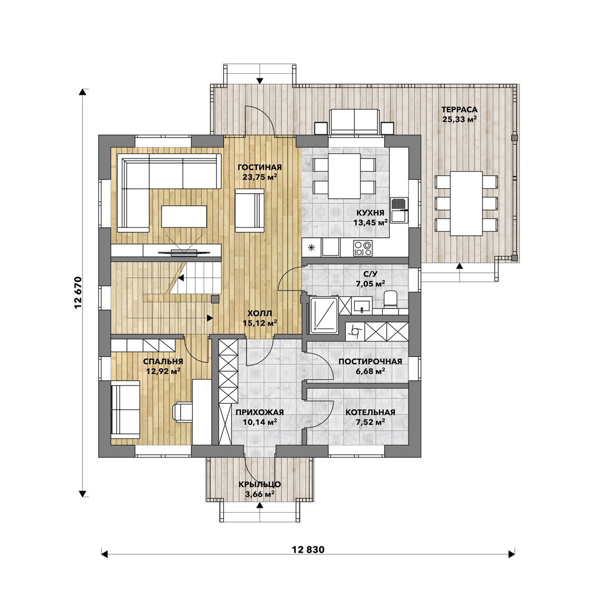 Дом в стиле австрийского шале из камня и дерева: 240 м² уюта | GOOD WOOD  Строительство домов | Дзен