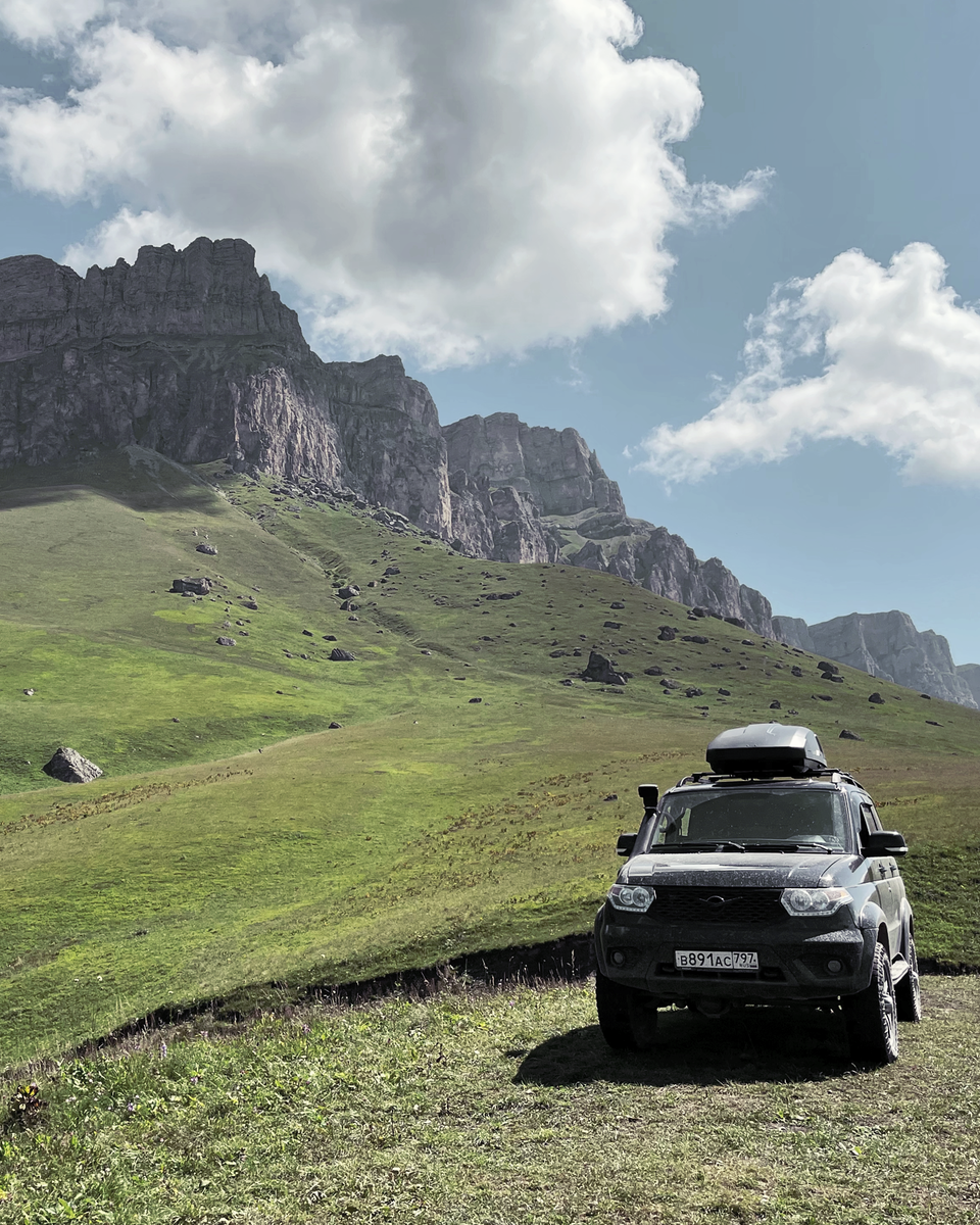 УАЗ Патриот в Кабардино-Балкарском заповеднике