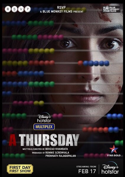 "A Thursday" - 2022 Напряженный и серьезный триллер болливудских кинематографистов, в котором, как это ни странно, обошлось без песен и плясок.