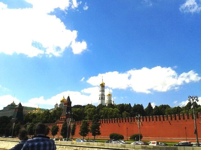 Вид на Кремль  с Москва-реки. Автор фото Tatiana Fedotova-Московская