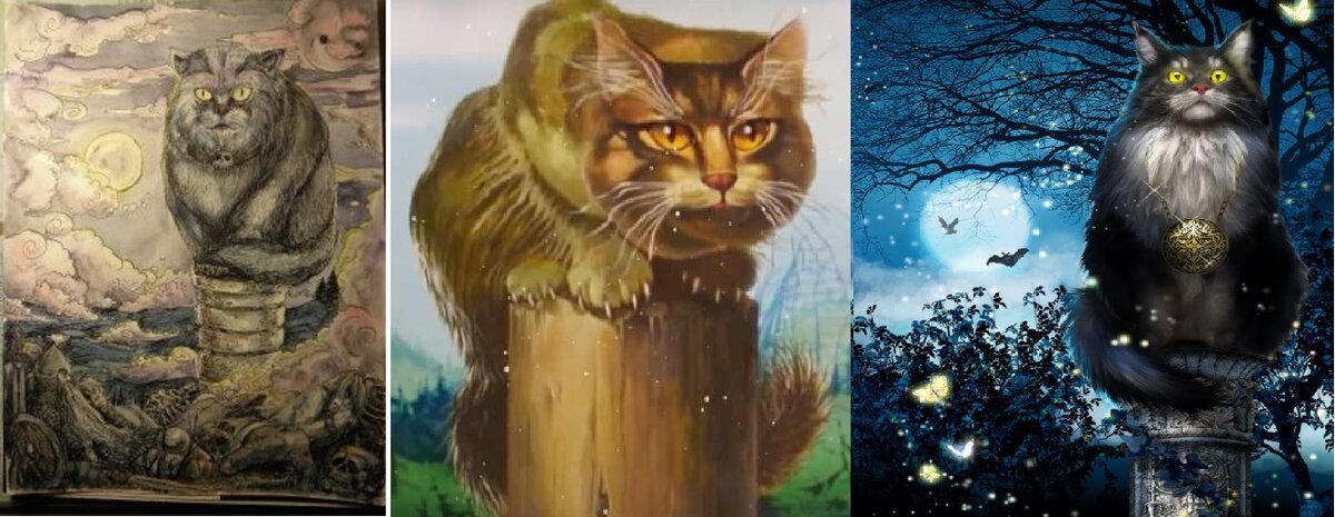 Как выглядит кот баюн