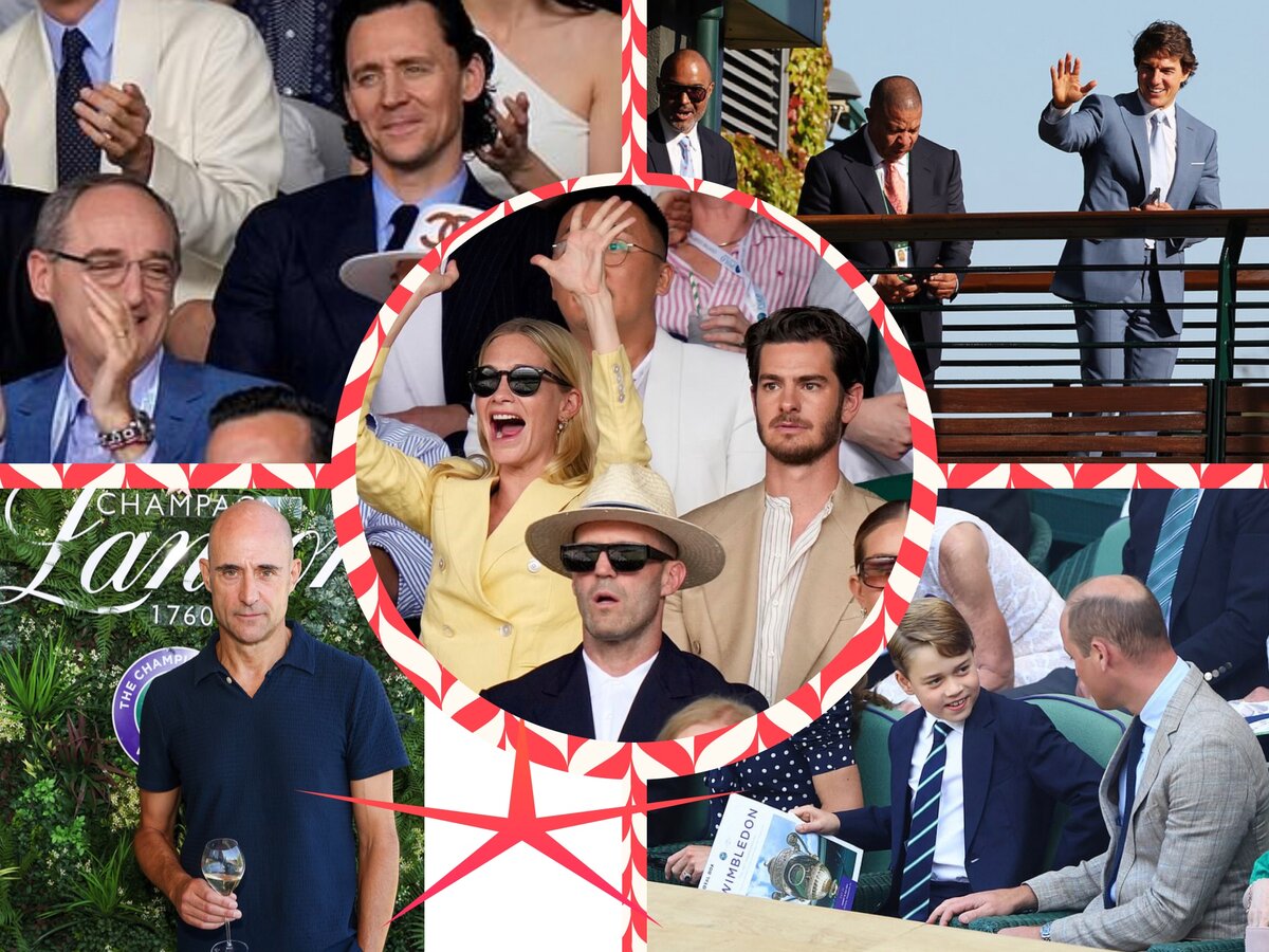 Хиддлстон, Круз, Стронг, Стэтхэм и два принца