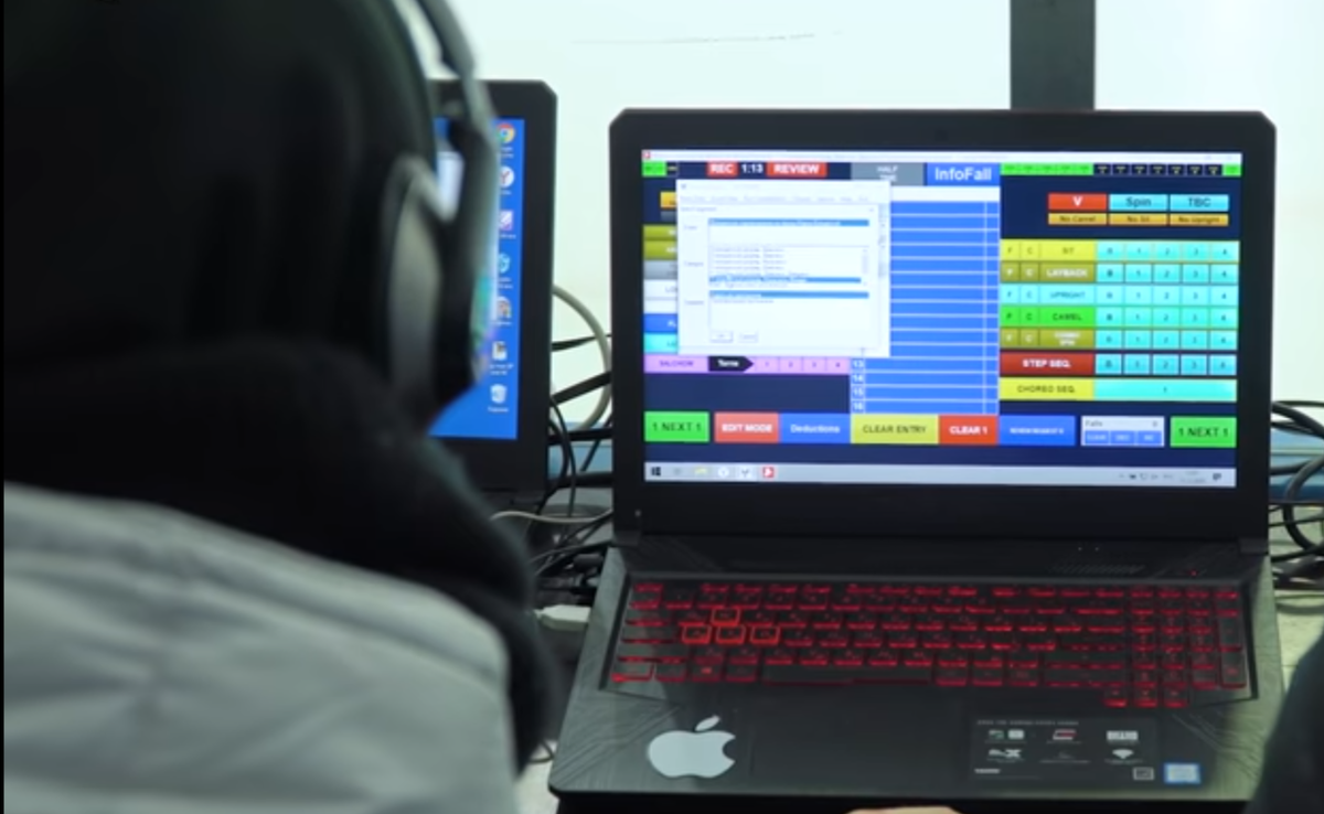 Судейская бригада. Источник фото: YouTube канал Фигурка.