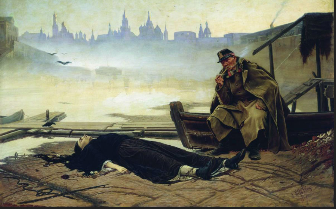 Василий Перов. "Утопленница"