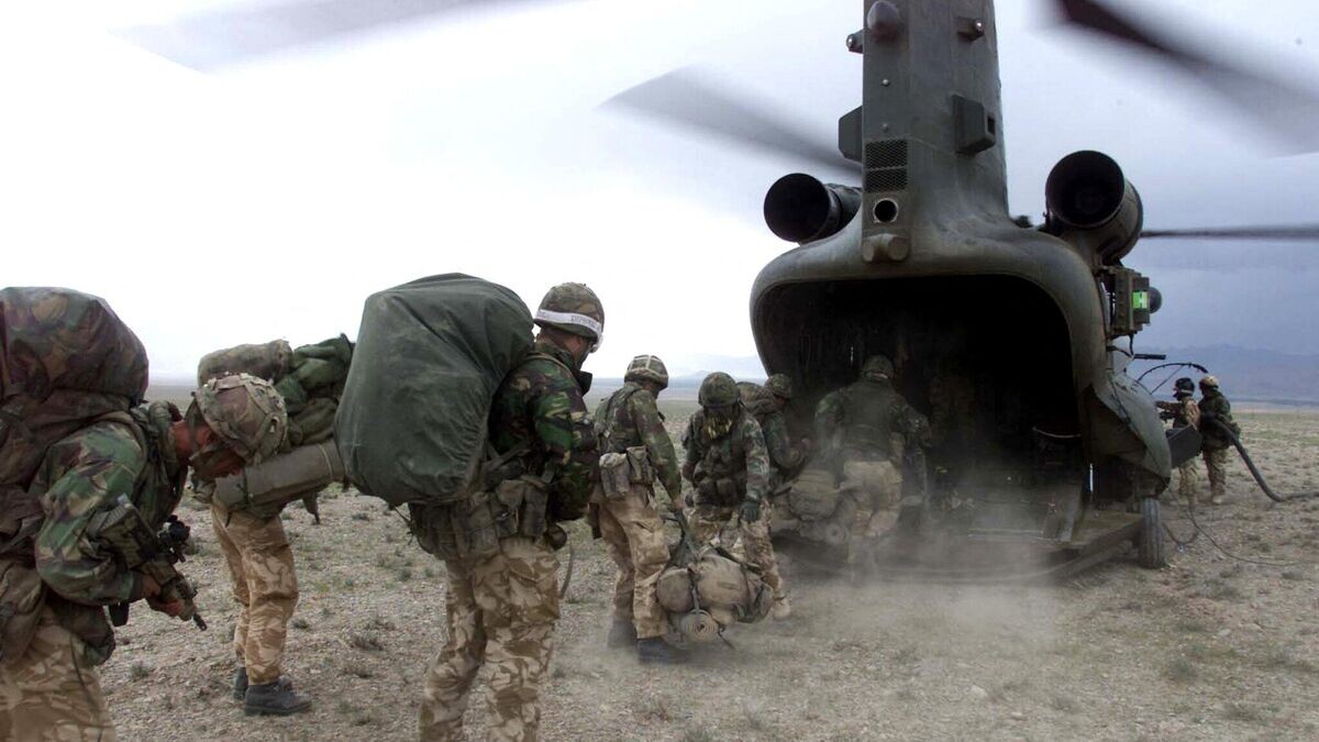    Британские военные в Афганистане© AFP 2022 / POOL/James Vellacott