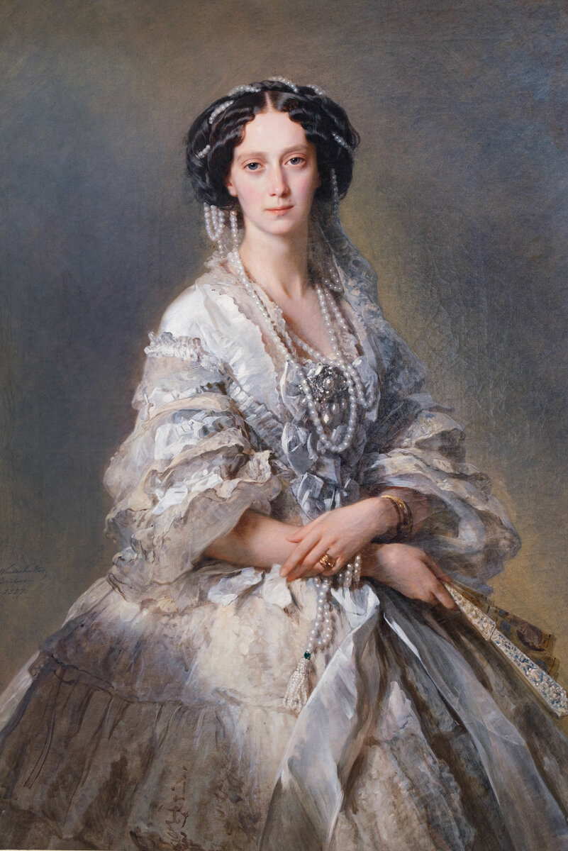 Портрет императрицы Марии Александровны. 1857 г.