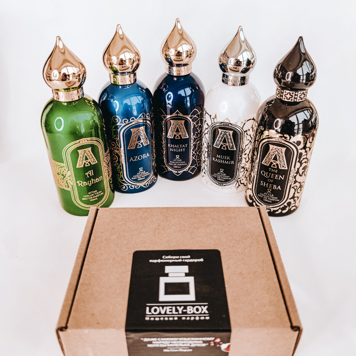 Арома-бокс ароматов Attar Collection, 5шт по 2мл