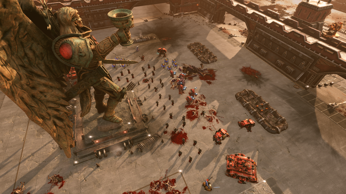 Обзор «Warhammer 40000: Battlesector». У нас появился духовный наследник  DoW? | #КсенВещает | Дзен