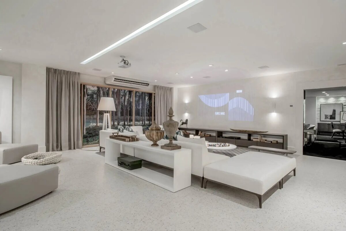 Плитка крупного формата в проекте квартиры