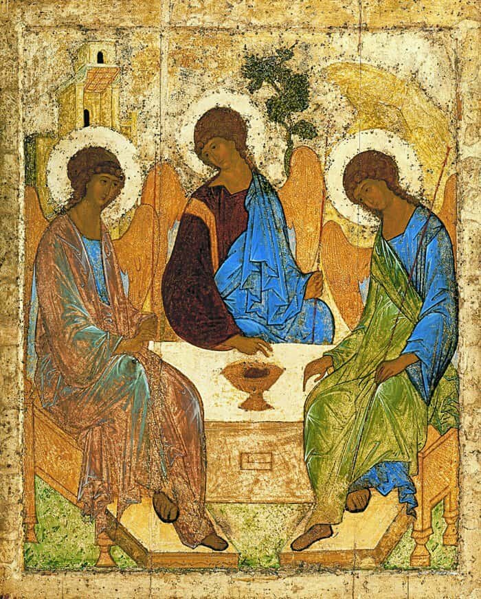 Андрей Рублев. Троица. 1425
