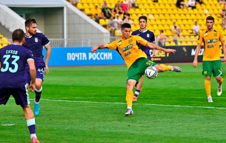 Кубань - Уфа 2:0.