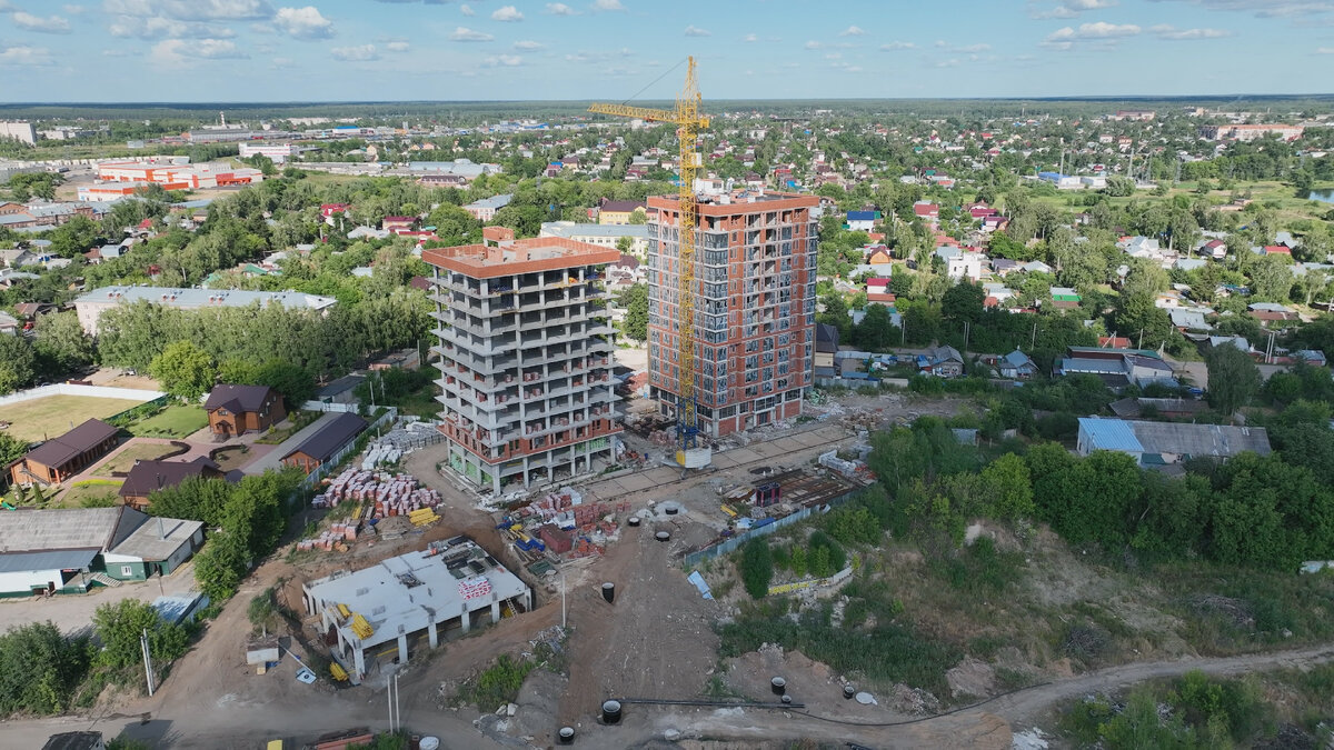 Микрорайон ЗВЕЗДНЫЙ. Ход строительства. 22.07.22 | Холдинг КСК | Дзен