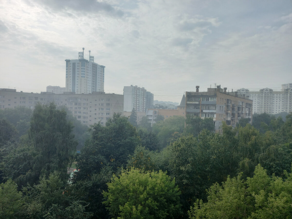 фото дым в москве