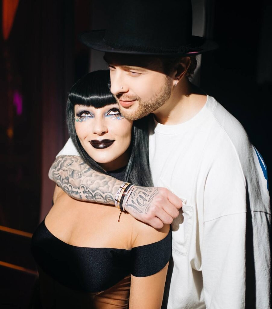    Настя Ивлеева и Егор Крид, фото Telegram канал Ивлеевой редакция RTWeek