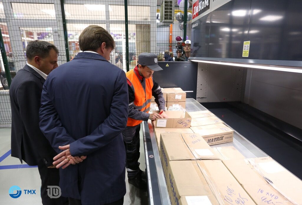 На тверском вагонзаводе открылся обновленный логистический центр