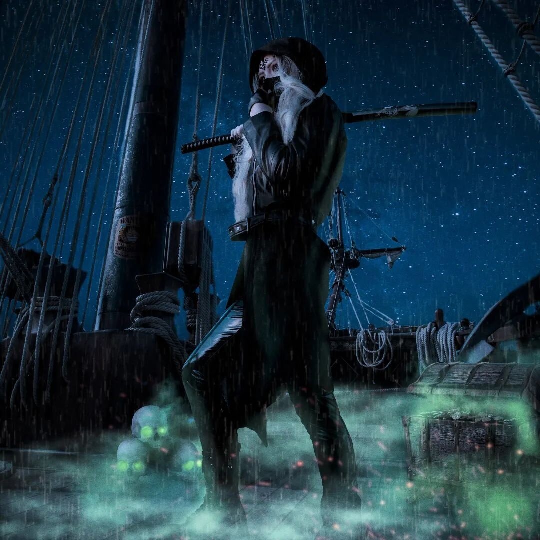 Призрачный корабль. Спасибо за арт: @goatarts10