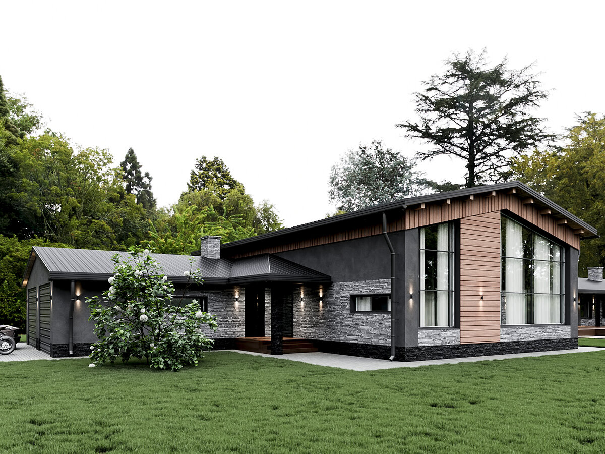 Дом в современном стиле