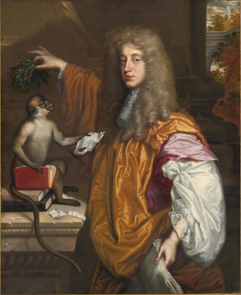Джон Уилмот, граф Рочестер. худ. Я. Хюсманс. ок. 1655 - 60 г.