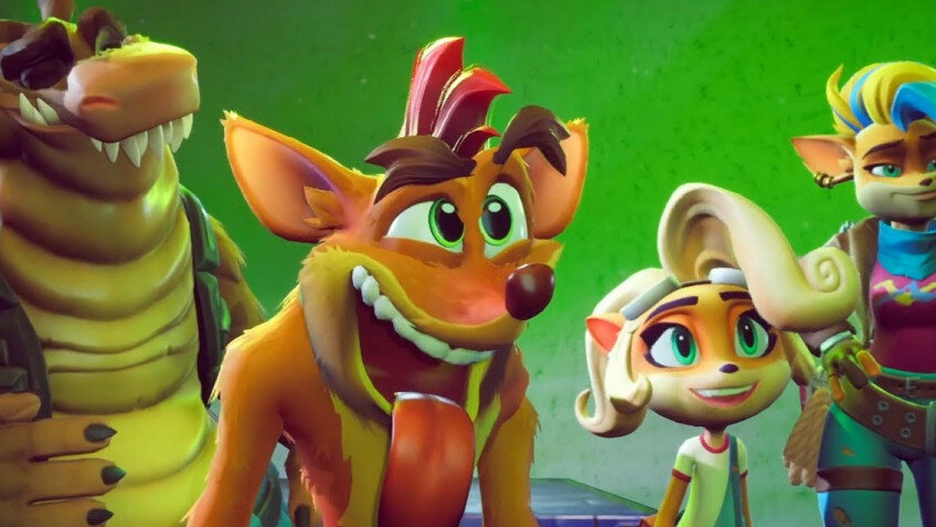    Инсайдер показал ранний прототип мультиплеерной игры по Crash Bandicoot