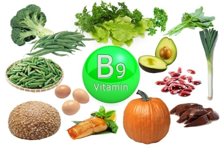 Витамин b9 продукты