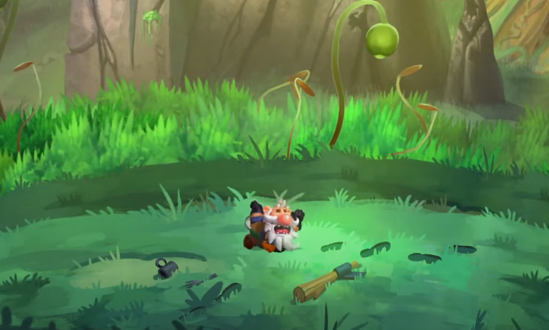 Гном потерял свой волшебный колпак