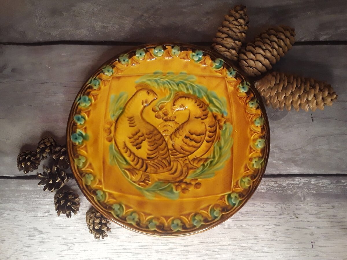 Тарелка ЗиК Конаково, фаянс