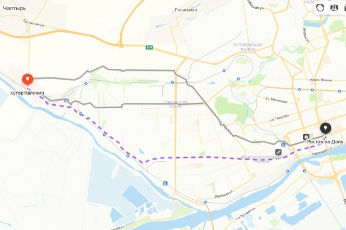    Жители хутора Калинин жалуются на закрытие короткого пути в Ростов