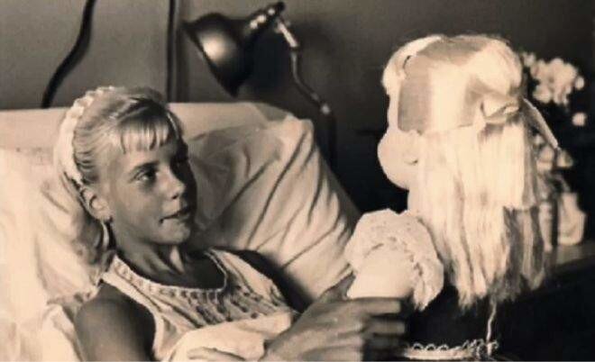 Спасённая Терри в больнице